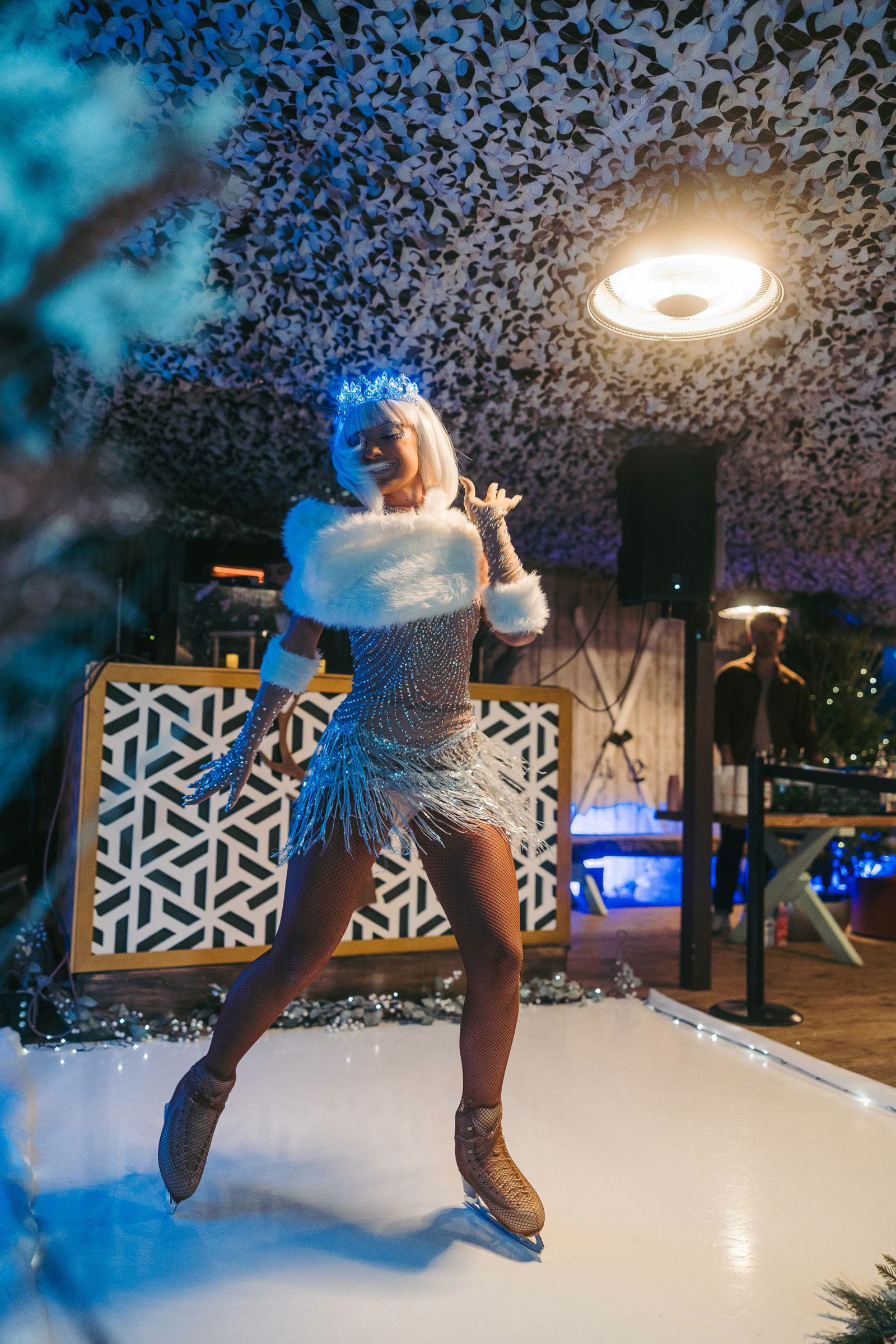 Ice and dance performer